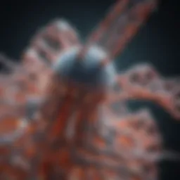 Illustration of CRISPR technology mechanism