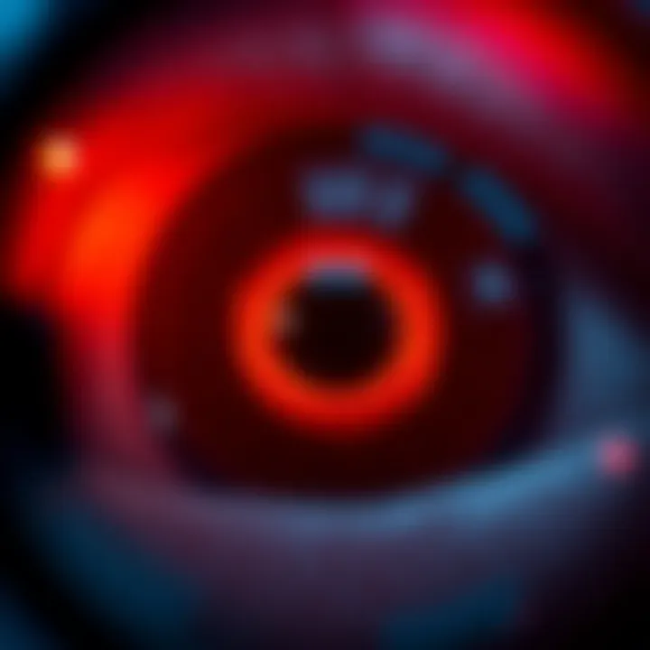 Anterior Chamber Angle Assessment Diagram showing the anterior chamber angle assessment