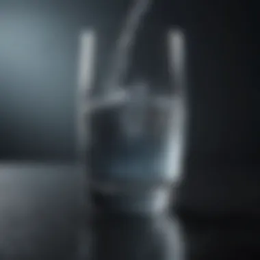 Infographic showcasing applications of deionised water