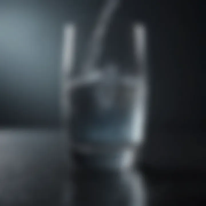 Infographic showcasing applications of deionised water
