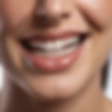 Fresh Breath and Oral Health Visual of a smiling mouth with fresh breath
