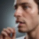 Illustration depicting the impact of individual factors on asthma medication adherence