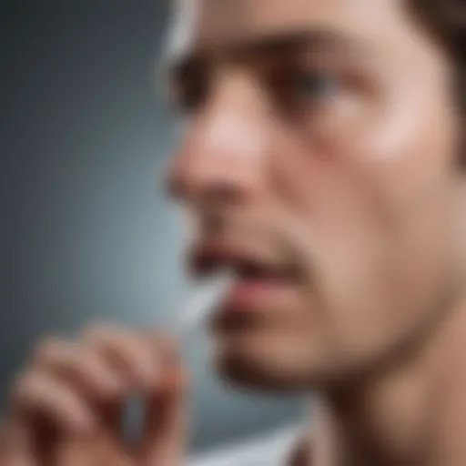 Illustration depicting the impact of individual factors on asthma medication adherence