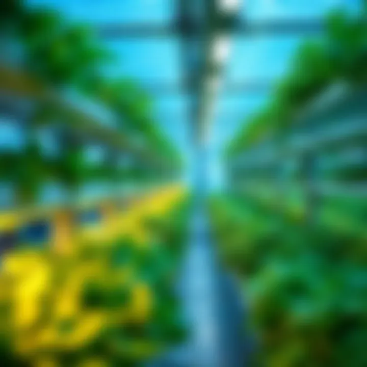 Hydroponics: The Heart of Vertical Farming Advanced hydroponic system for nutrient delivery