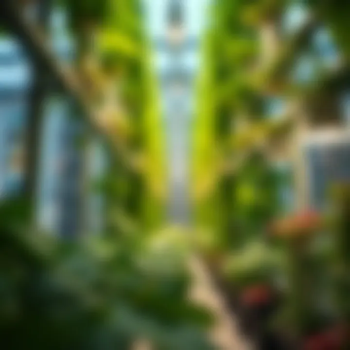 Energy Efficiency in Urban Vertical Farming Sustainable energy solutions powering urban agriculture