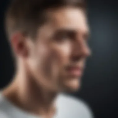 Illustration depicting negative symptoms in schizophrenia