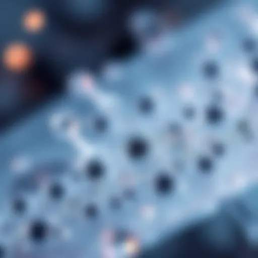 Microscopic View of Colloidal Iridium Nanoparticles Colloidal iridium nanoparticles visualized under a microscope