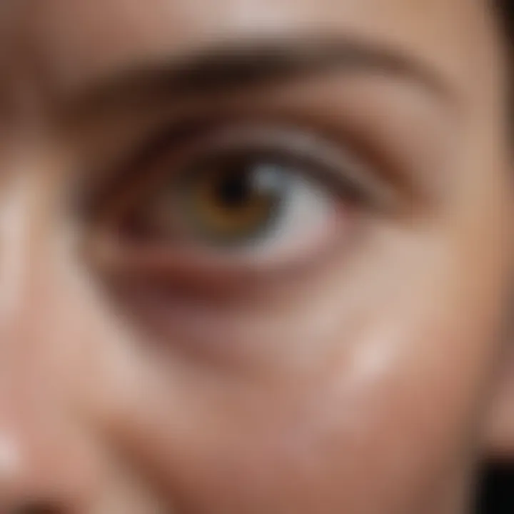 Visual representation of common eye symptoms in rheumatoid arthritis patients