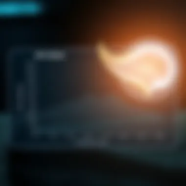 Chart depicting the correlation between SUV values and lung cancer staging