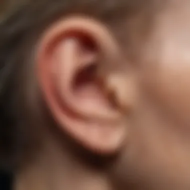 CT Imaging of Ear Pathology CT scan revealing an ear pathology, demonstrating diagnostic capabilities