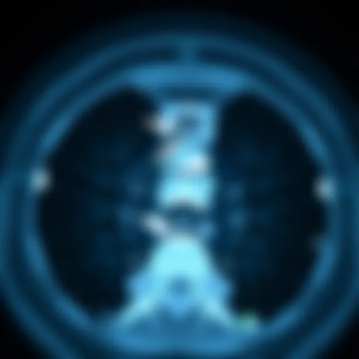 CT Scan Procedure for Prostate Evaluation Illustration of CT scan procedure for prostate evaluation