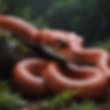 Ecological Role of Darkest Pit Vipers An illustration of the ecological role of pit vipers in their ecosystem.
