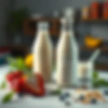 Nutritional analysis of designer milk showcasing its enhanced health benefits