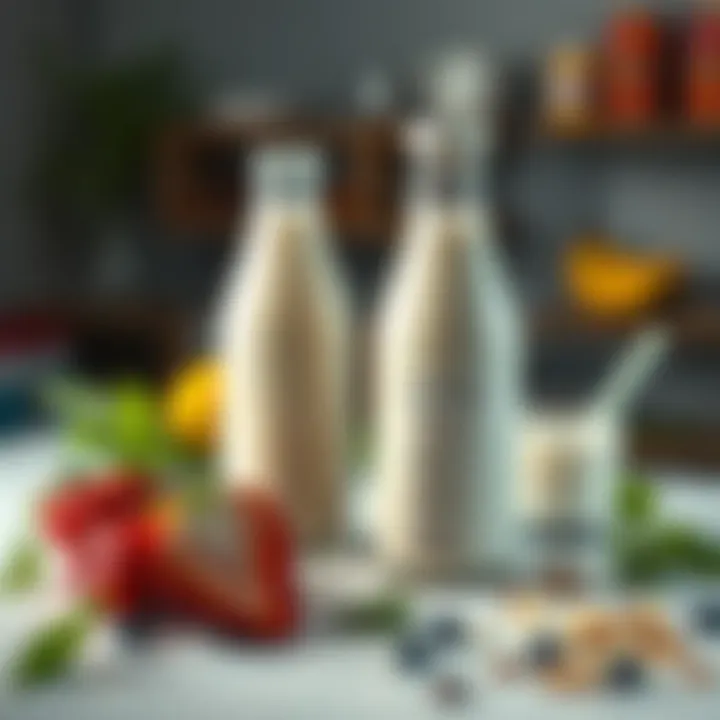 Nutritional analysis of designer milk showcasing its enhanced health benefits