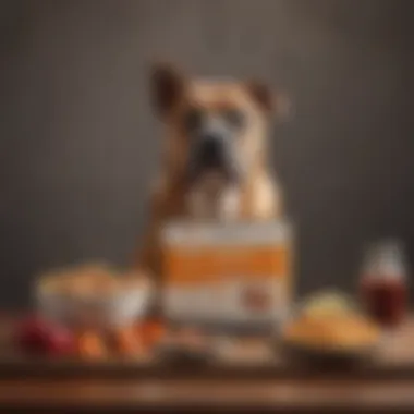 Dietary Adjustments for Kidney Health Chart depicting dietary recommendations for dogs with kidney issues