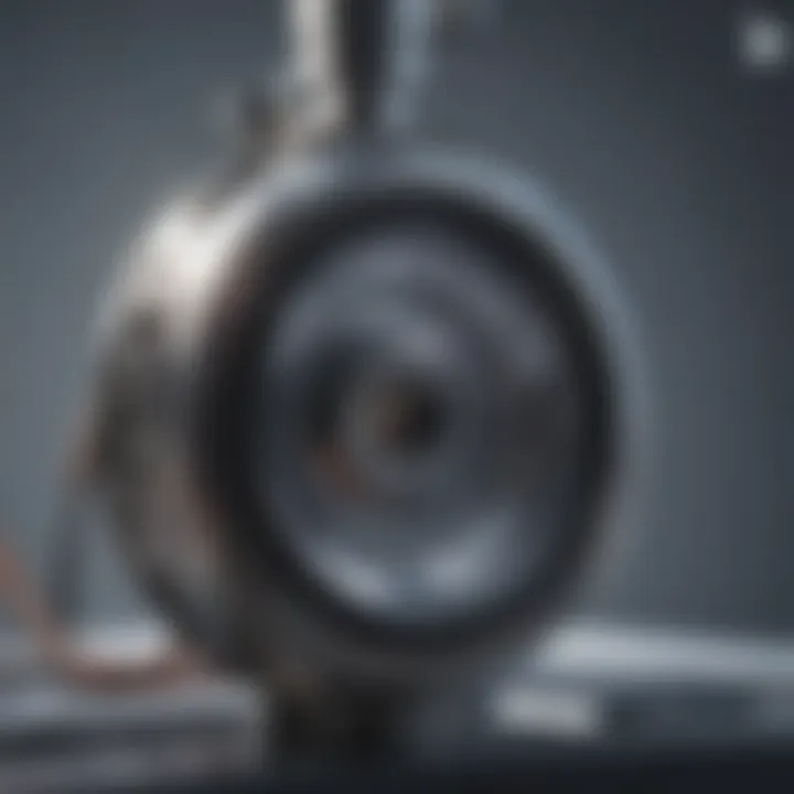 A close-up view of cutting-edge medical equipment