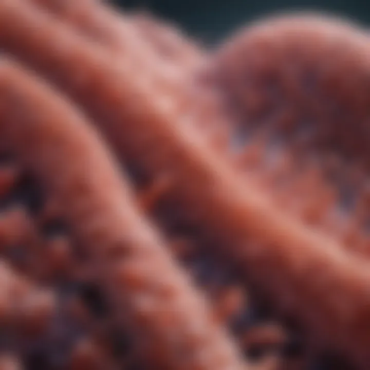 Detailed illustration of epithelioid cell structure