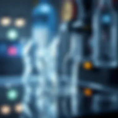 Conceptual image depicting future trends in glass 3D printing applications.