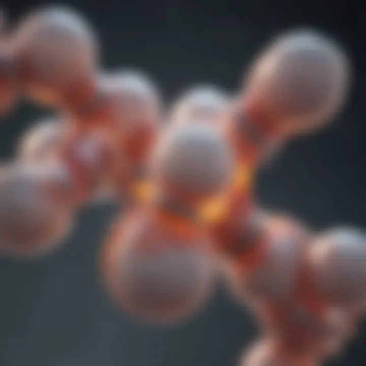 Molecular structure of ascorbic acid