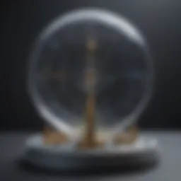Schematic representation of a bubble detector's operational mechanisms