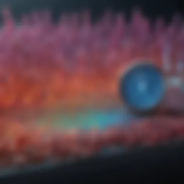 Graph showcasing the wavelength range of UVC light and its effects on pathogens