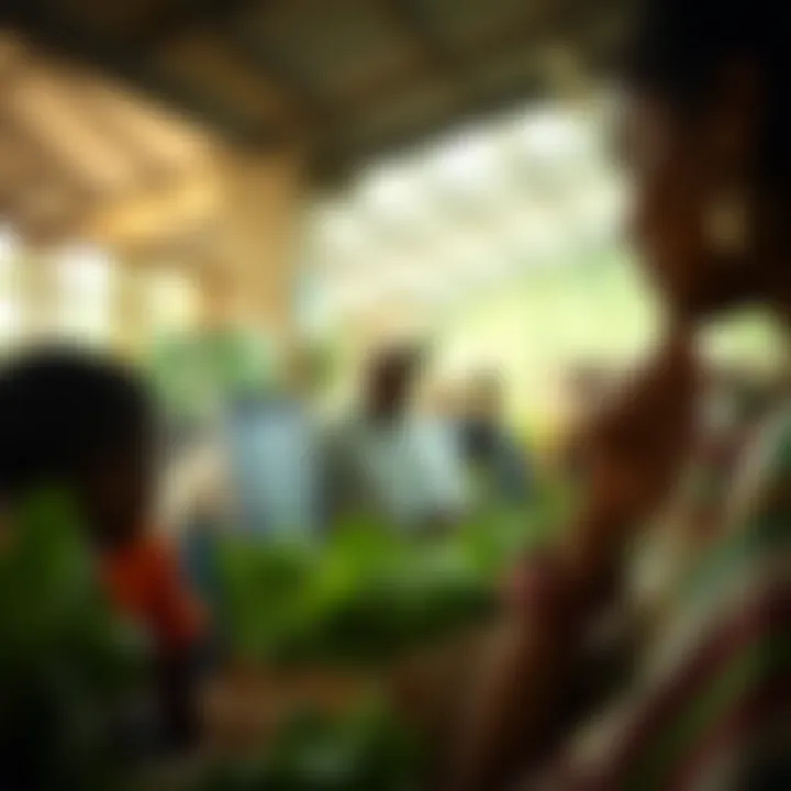 Community engagement in food systems