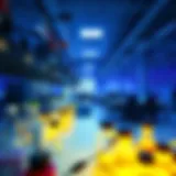 Advanced Biotechnology Research Lab Innovative biotechnology lab showcasing advanced research