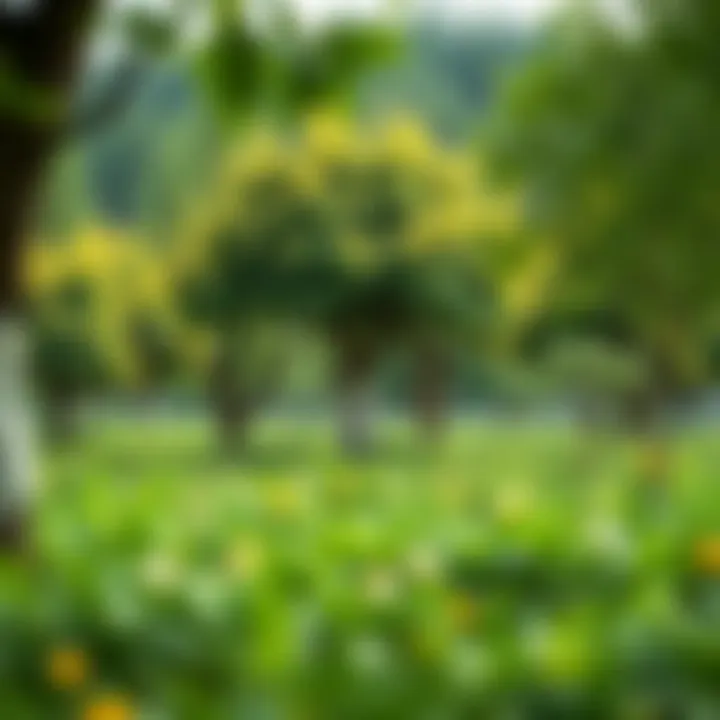 Agroforestry system integrating trees and crops