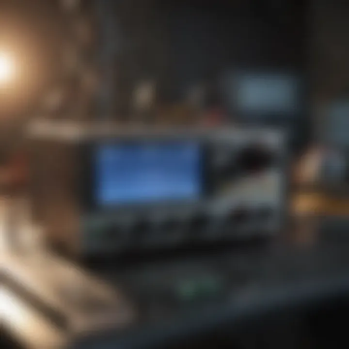 Illustration of terahertz signal generator setup