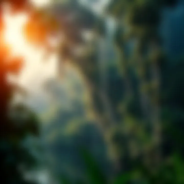 Environmental threats impacting the Amazon rainforest