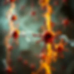 Illustration of JAK signaling pathway components and interactions