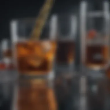 Consequences of Excessive Drinking An abstract representation of the consequences of excessive alcohol consumption