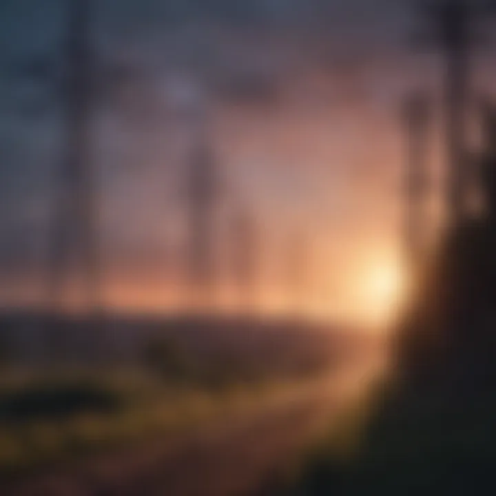 Case study example of GIS application in electric infrastructure