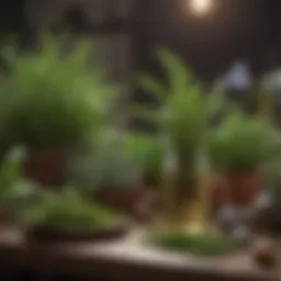 A collection of various herbs known for their medicinal properties