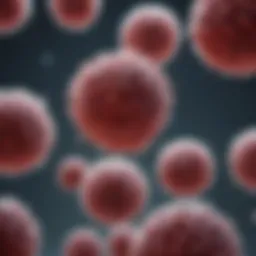 Elevated neutrophils indicating immune response