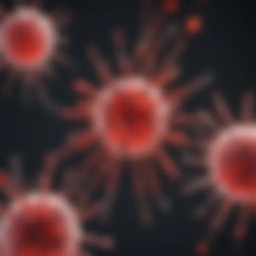 Interaction of HIV with cellular receptors