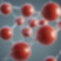 Illustration depicting the molecular structure of hydrophilic statins.