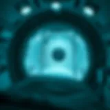 Illustration showcasing the principles of hyperbaric oxygen therapy