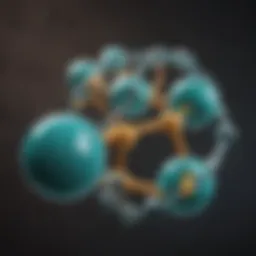 Molecular structure of hypochlorous acid