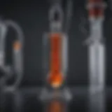 Infusion of iron dextran in a clinical setting