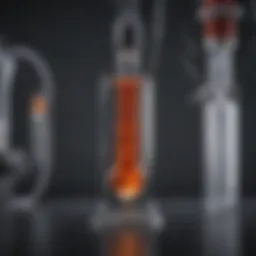 Infusion of iron dextran in a clinical setting