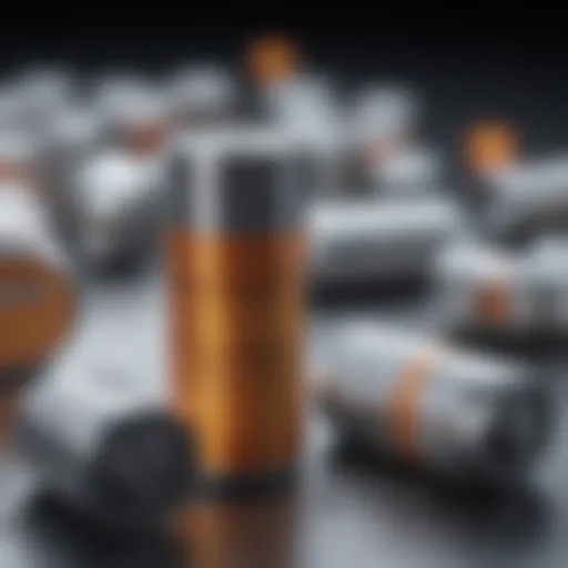 Chemical structure of lithium-ion battery components