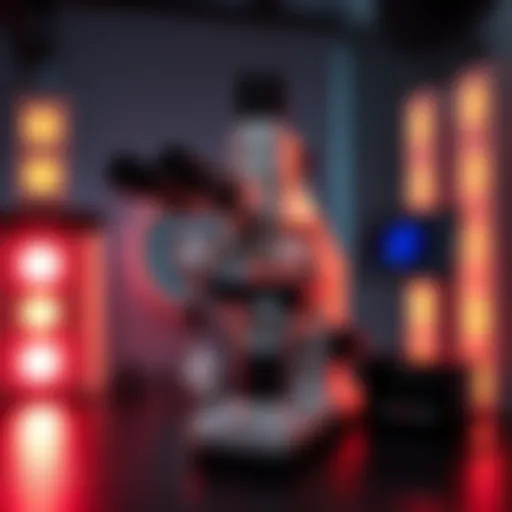 Luxendo light sheet microscope setup showcasing innovative design and functionality