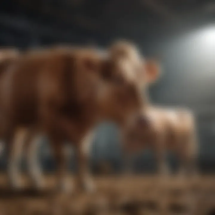 Nutritional components for preventing acidosis in cattle