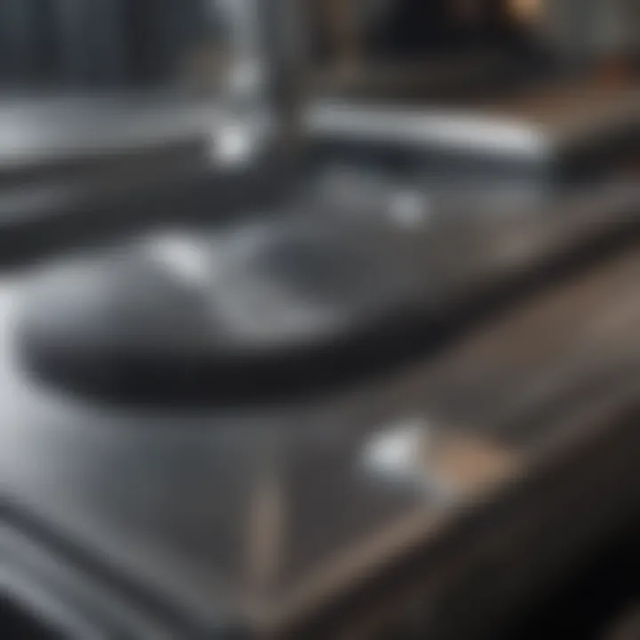 Illustration of the manufacturing process of expandable metal sheets