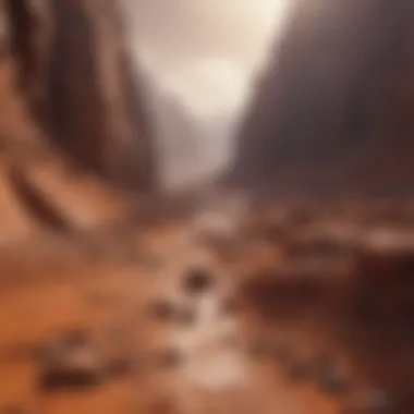 Examining Unique Geological Features of Mars Mars Geological Features