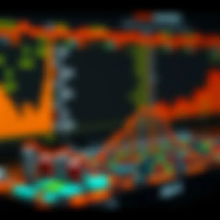 Statistical model illustrating data analysis techniques