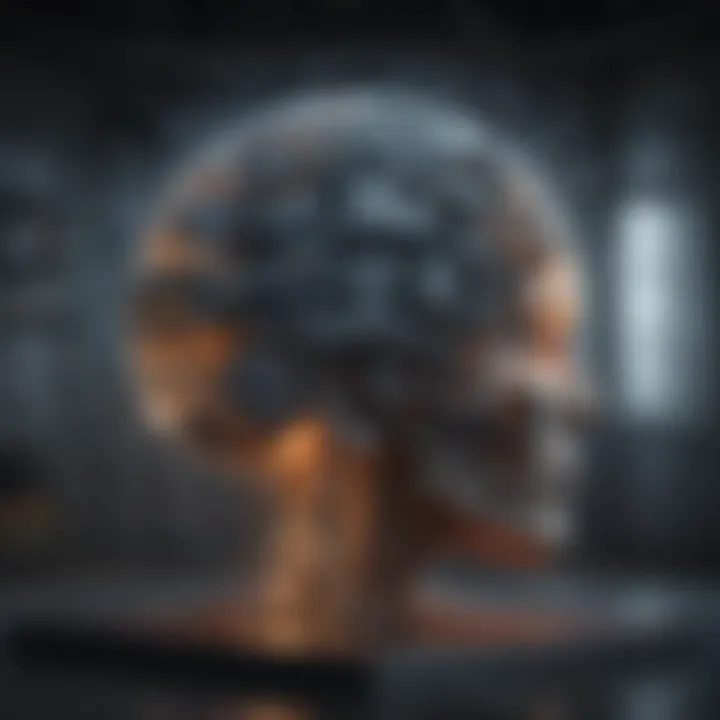 Diagram depicting the architecture of the mind