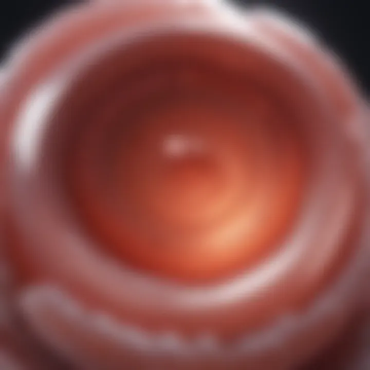 Graphic representation of ovulation timing