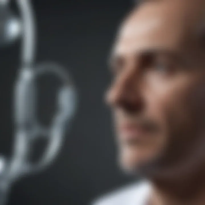 A close-up of medical consultation